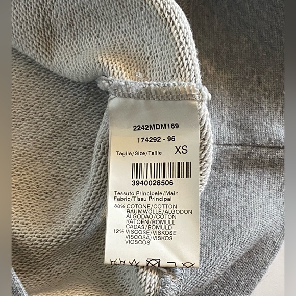 MSGM Logo Print Jumper Sweater XS Made in Italy - Picture 3 of 7